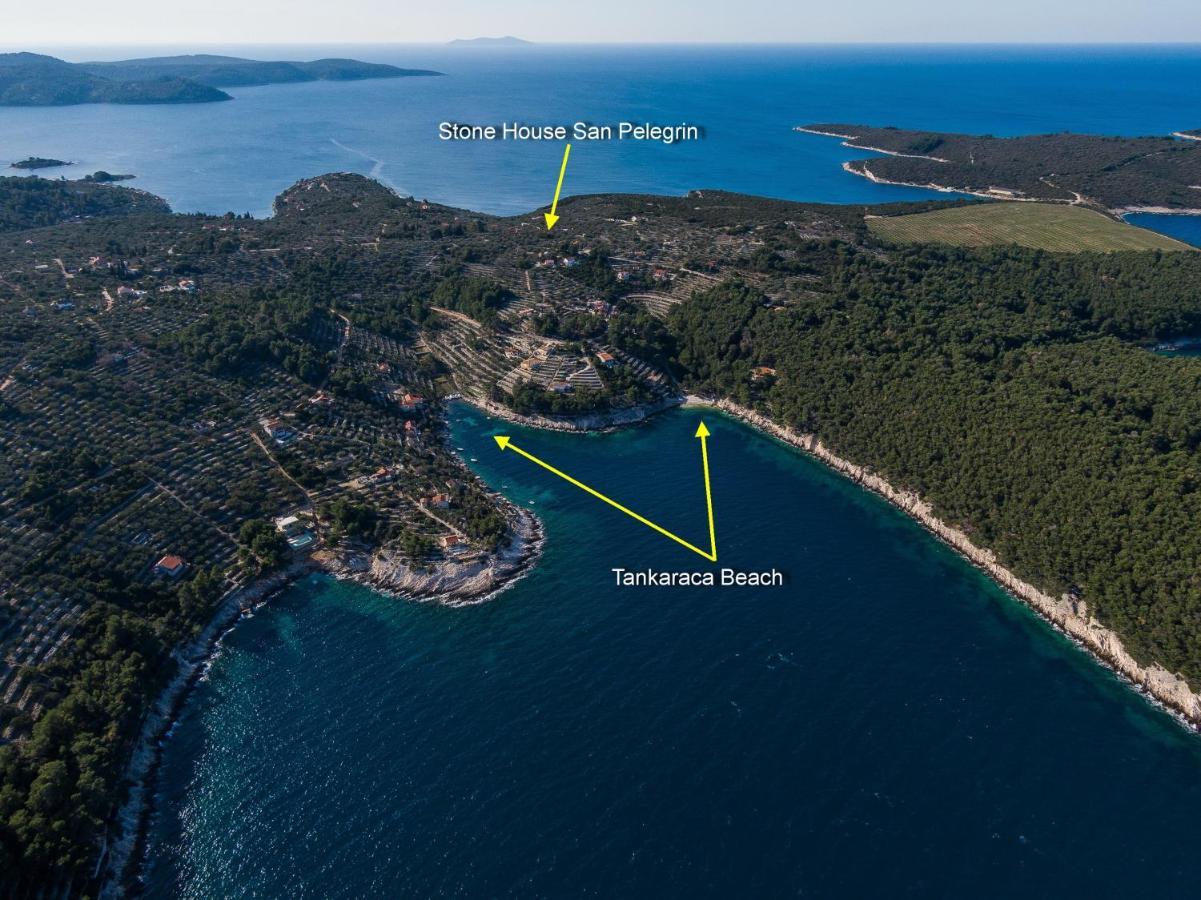 Stone House San Pelegrin Villa Vela Luka Exterior photo